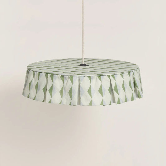 Lámpara colgante Vibes 50 cm - Green blue harlequin