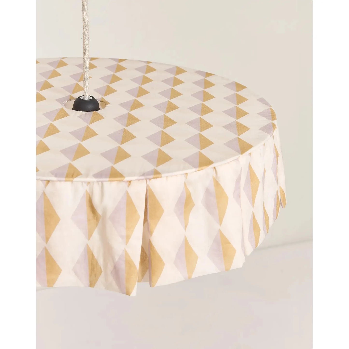 Lámpara colgante Vibes 50 cm - Mustard lilac harlequin