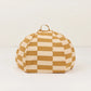 Pouf redondo vibes - Mustard and sand tiles