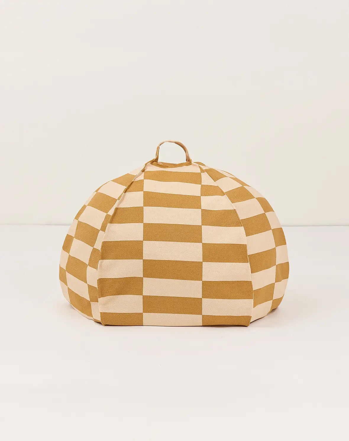 Pouf redondo vibes - Mustard and sand tiles