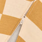 Pouf redondo vibes - Mustard and sand tiles