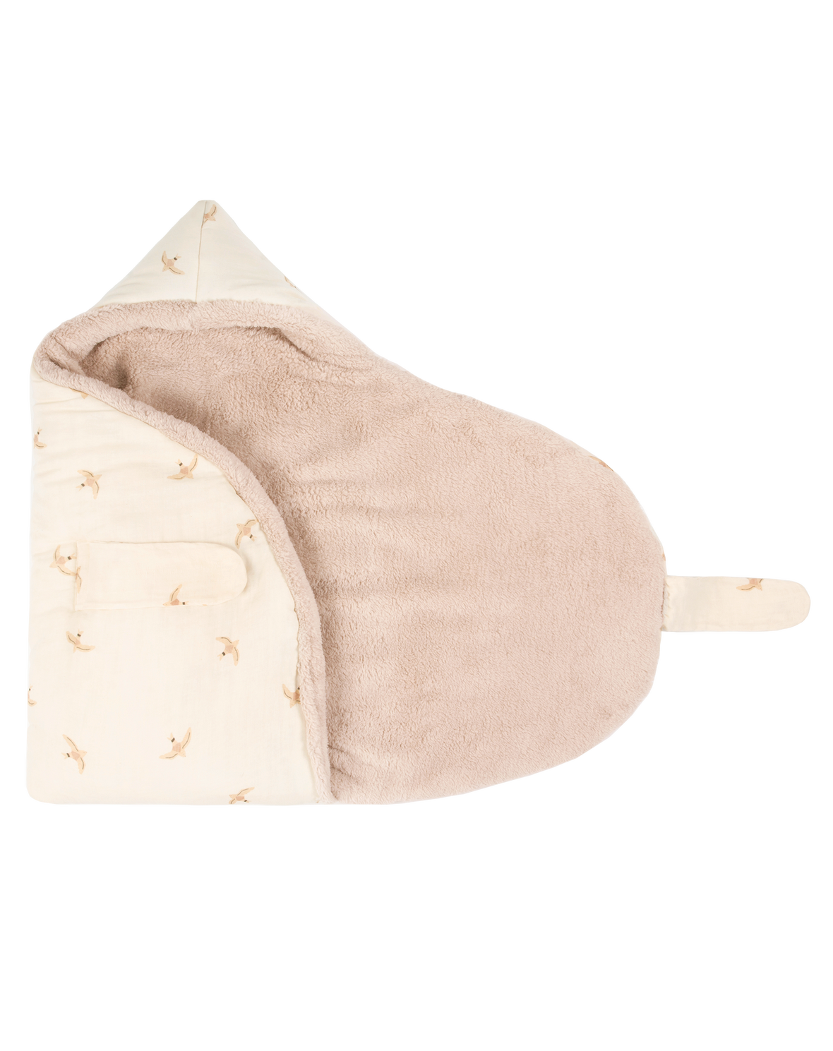 Saco capazo Cozy Wabi sabi - Nude haiku birds natural