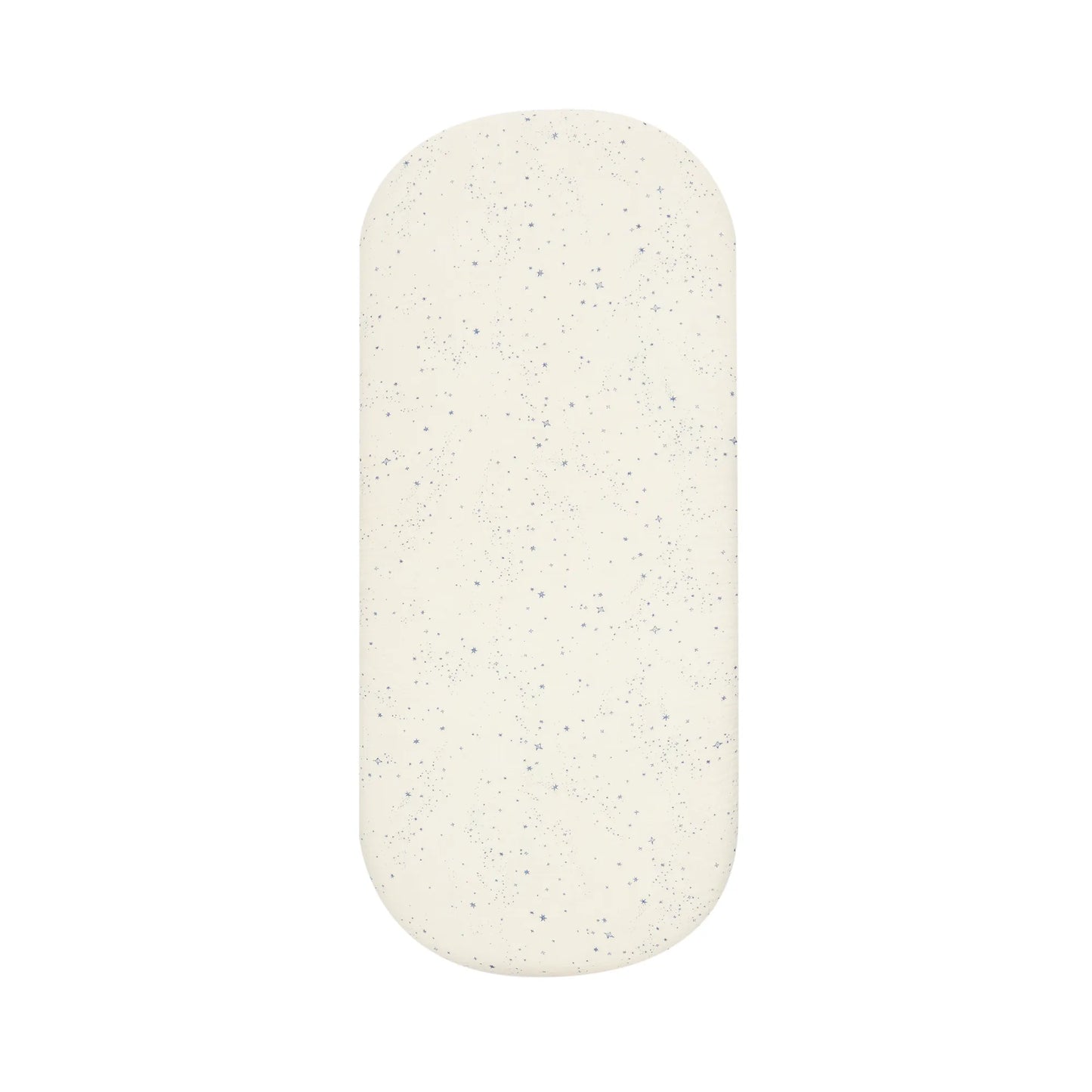 Sábana Bajera Moisés Newborn Wabi Sabi (doble gasa de algodón lavado) - Blue milky way