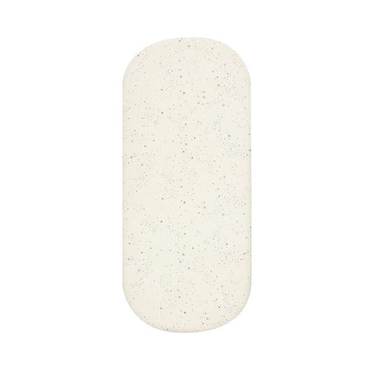 Sábana Bajera Moisés Newborn Wabi Sabi (doble gasa de algodón lavado) - Blue milky way