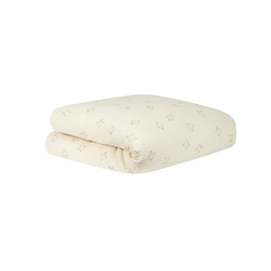 Funda nórdica Cama Wabi Sabi (Doble gasa algodón lavado) - Brown hoshi birds