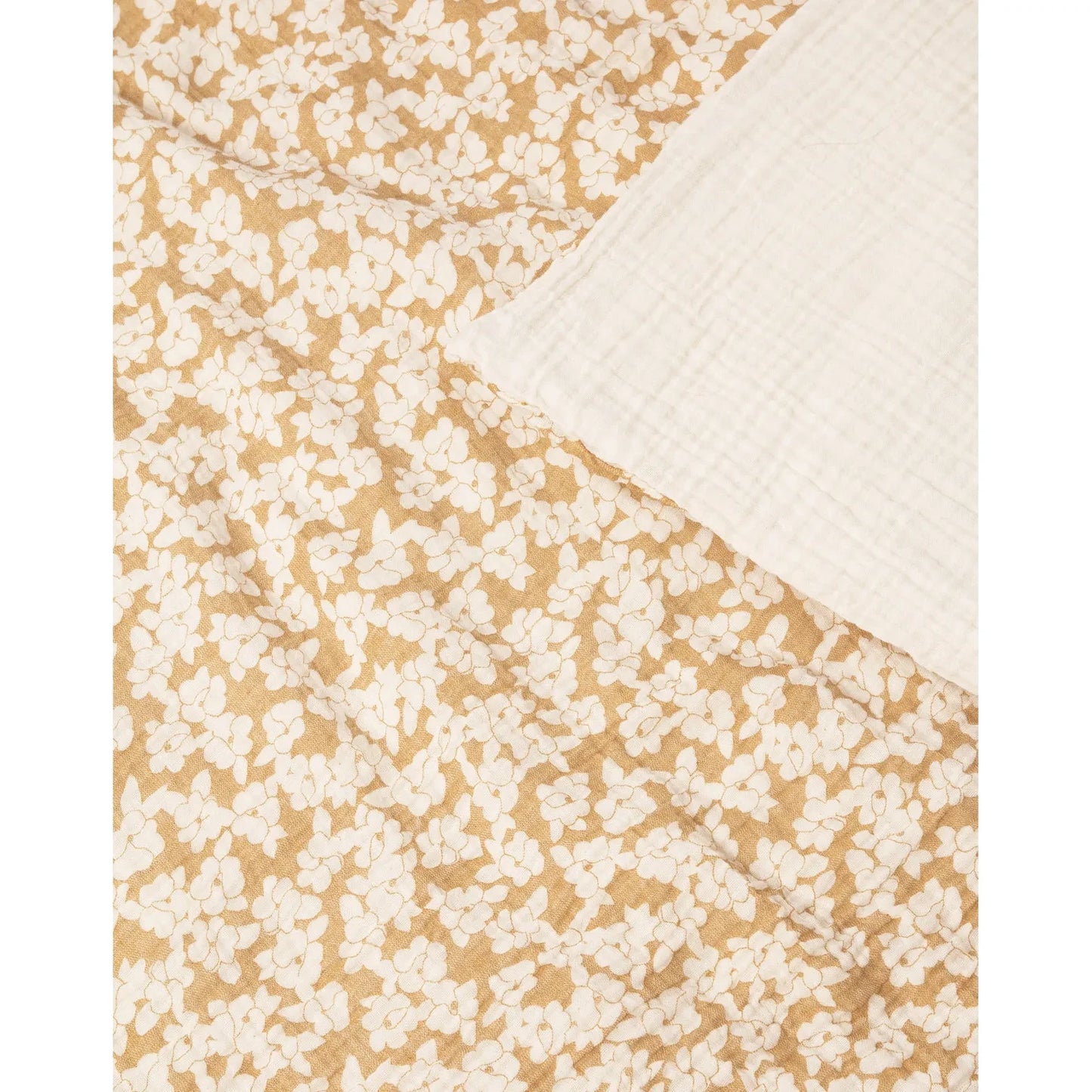 Funda nórdica Cama Wabi Sabi (Doble gasa algodón lavado) - Golden brown sakura