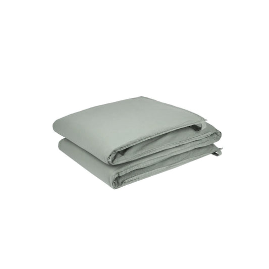 Protector de cuna Wabi Sabi con cierre - Azure