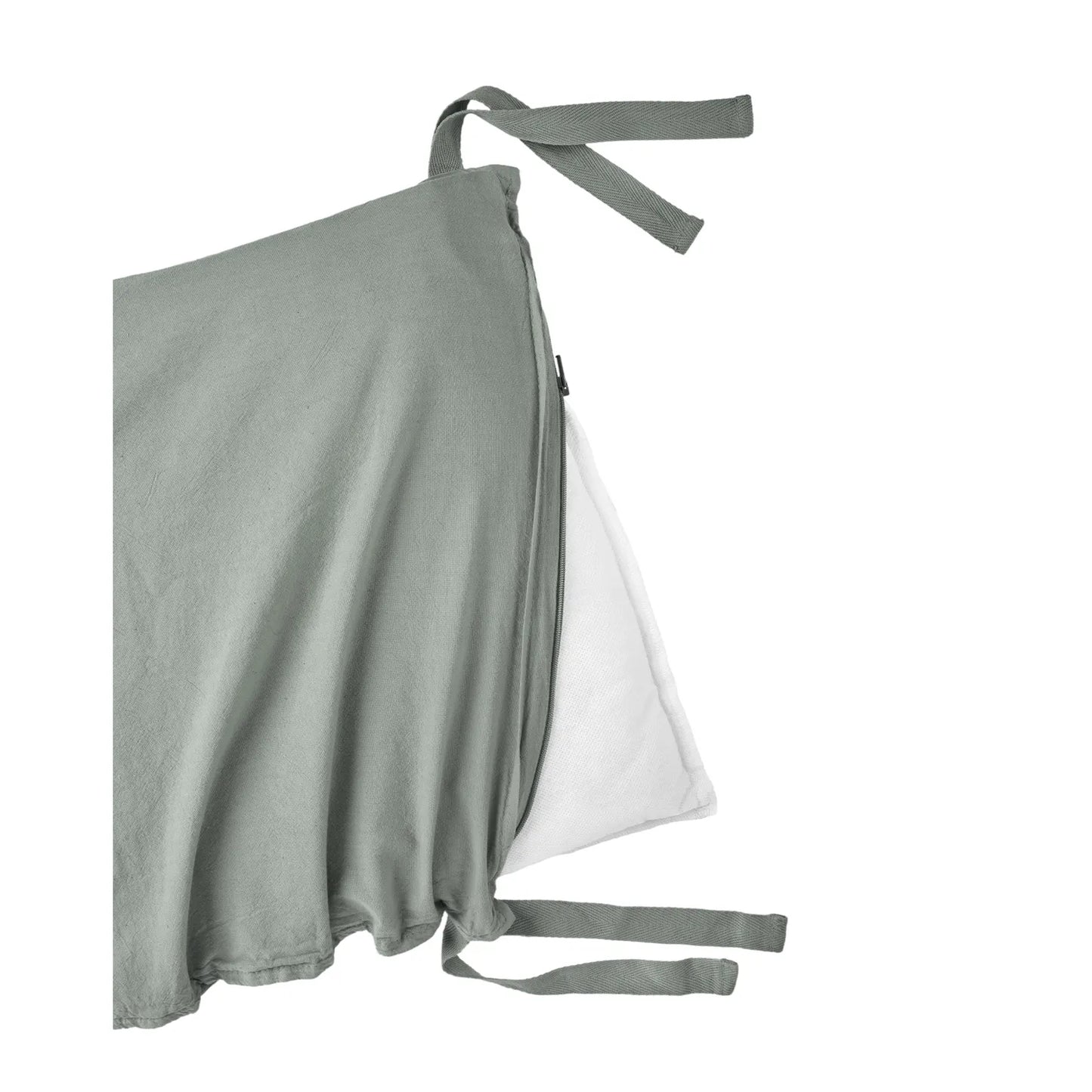 Protector de cuna Wabi Sabi con cierre - Azure