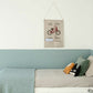 Bolsillo de pared colgante - Cool kids ride bikes