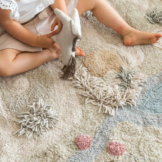Alfombra de juego lavable - Path of Nature 120x160 cm