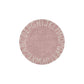 Alfombra lavable redonda ABC Natural - Vintage nude
