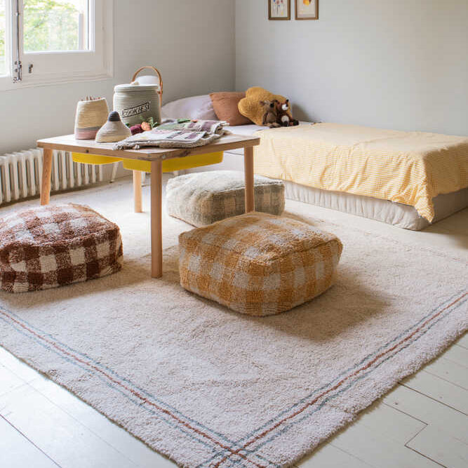 Alfombra lavable cloth natural