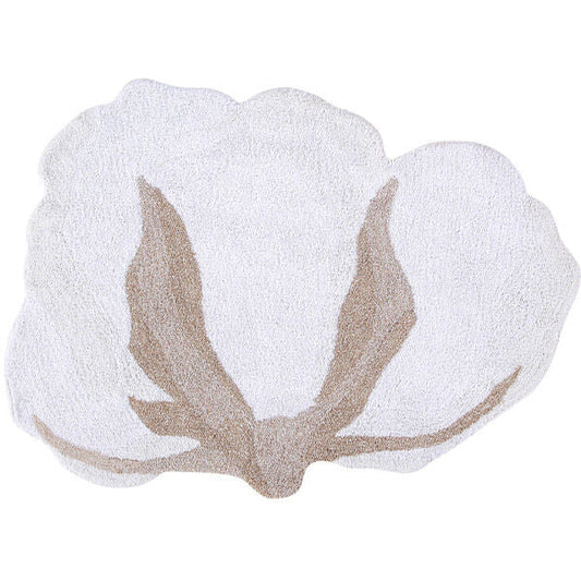 Alfombra lavable Cotton Flower