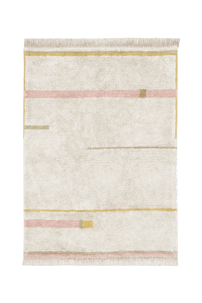 Alfombra lavable Tartan - Lanes vintage nude
