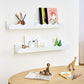 Set de 4 repisas / librero scalloped