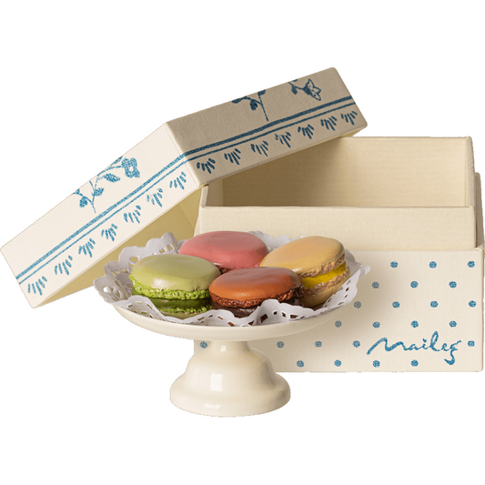 Macarons para ratoncitos - et chocolat chaud
