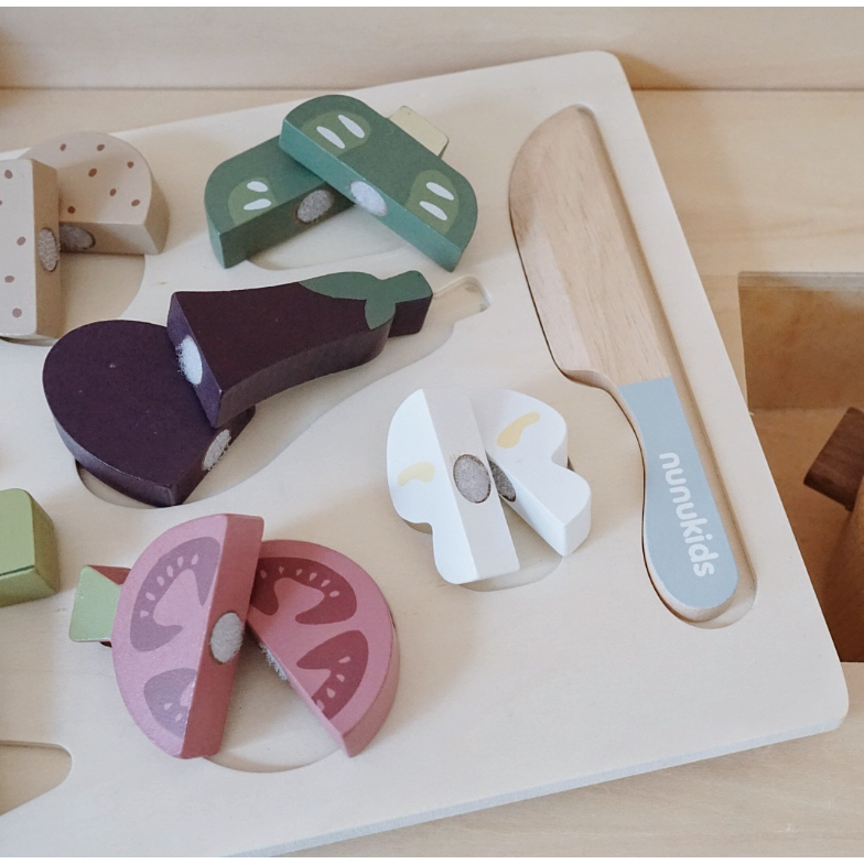 Puzzle / Set para Cortar Verduras