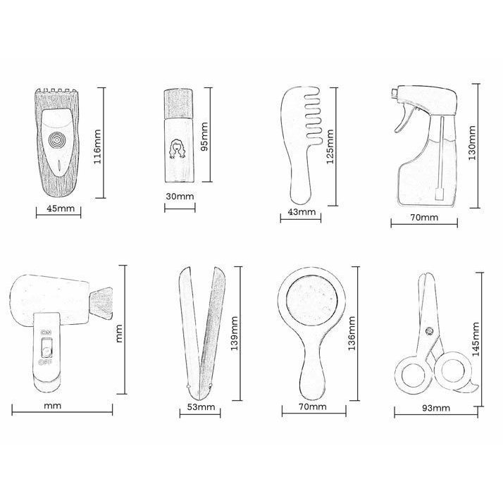 Set de Barbería y Peluquería VIP