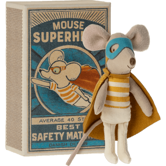 Ratoncito - Super Hero mouse Little brother in a matchbox