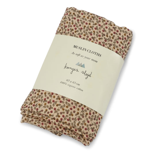 Set 3 Tutos Muselina - Rosaraie Red