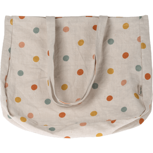 Tote Bag - Multi Dots Small