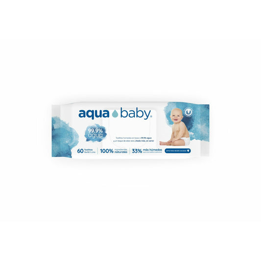 Toallitas Húmedas Aqua Baby - 60 unidades