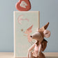 Ratoncito - Tooth Fairy Mouse in a matchbox pink