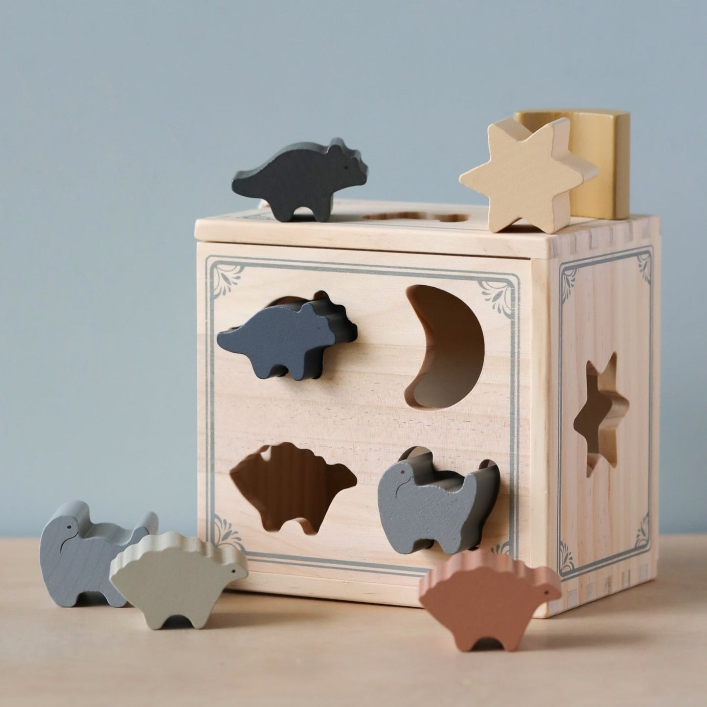 Juego de encaje - Dino Shape Sorter