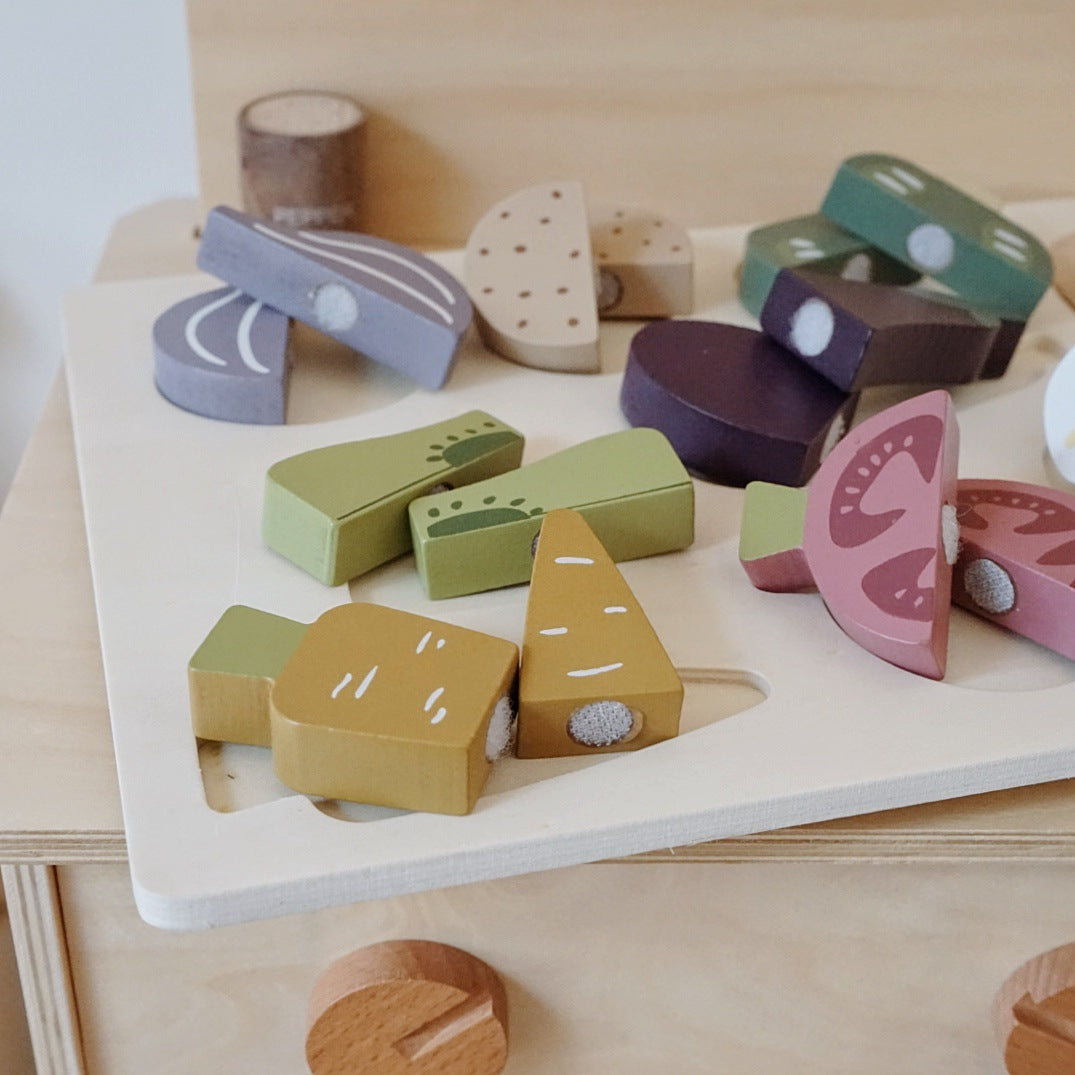 Puzzle / Set para Cortar Verduras