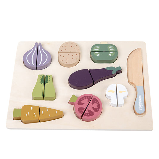 Puzzle / Set para Cortar Verduras