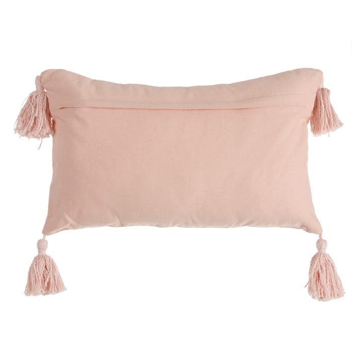 Cojin Rectangular Pompones