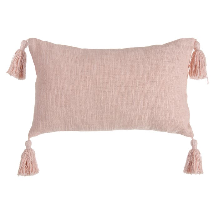 Cojin Rectangular Pompones