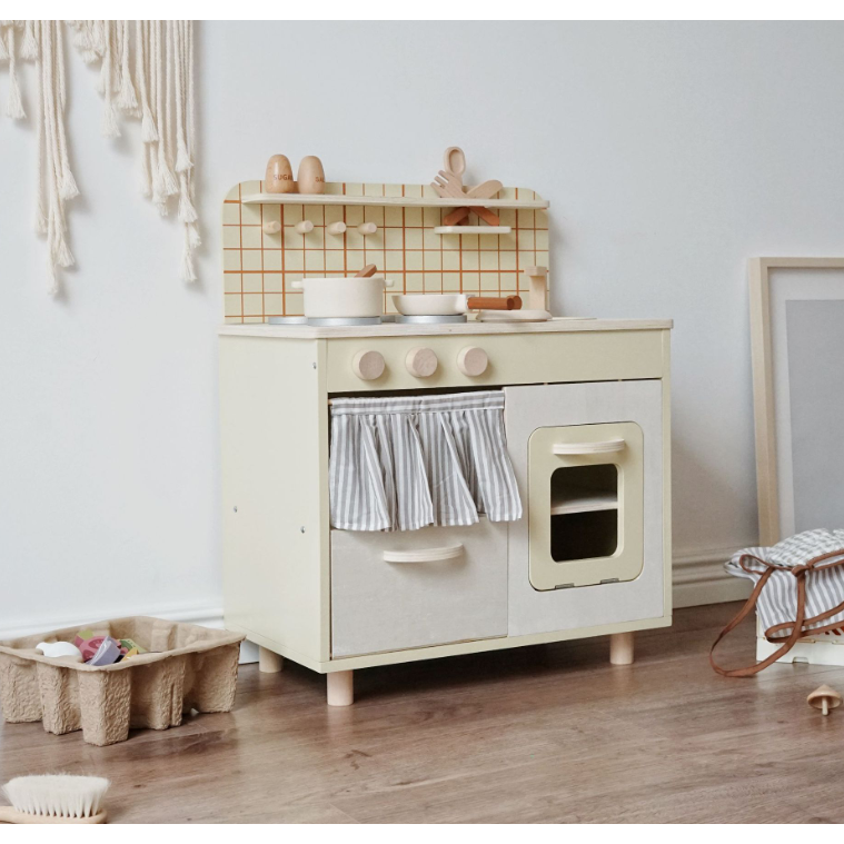 Cocina de madera Vintage