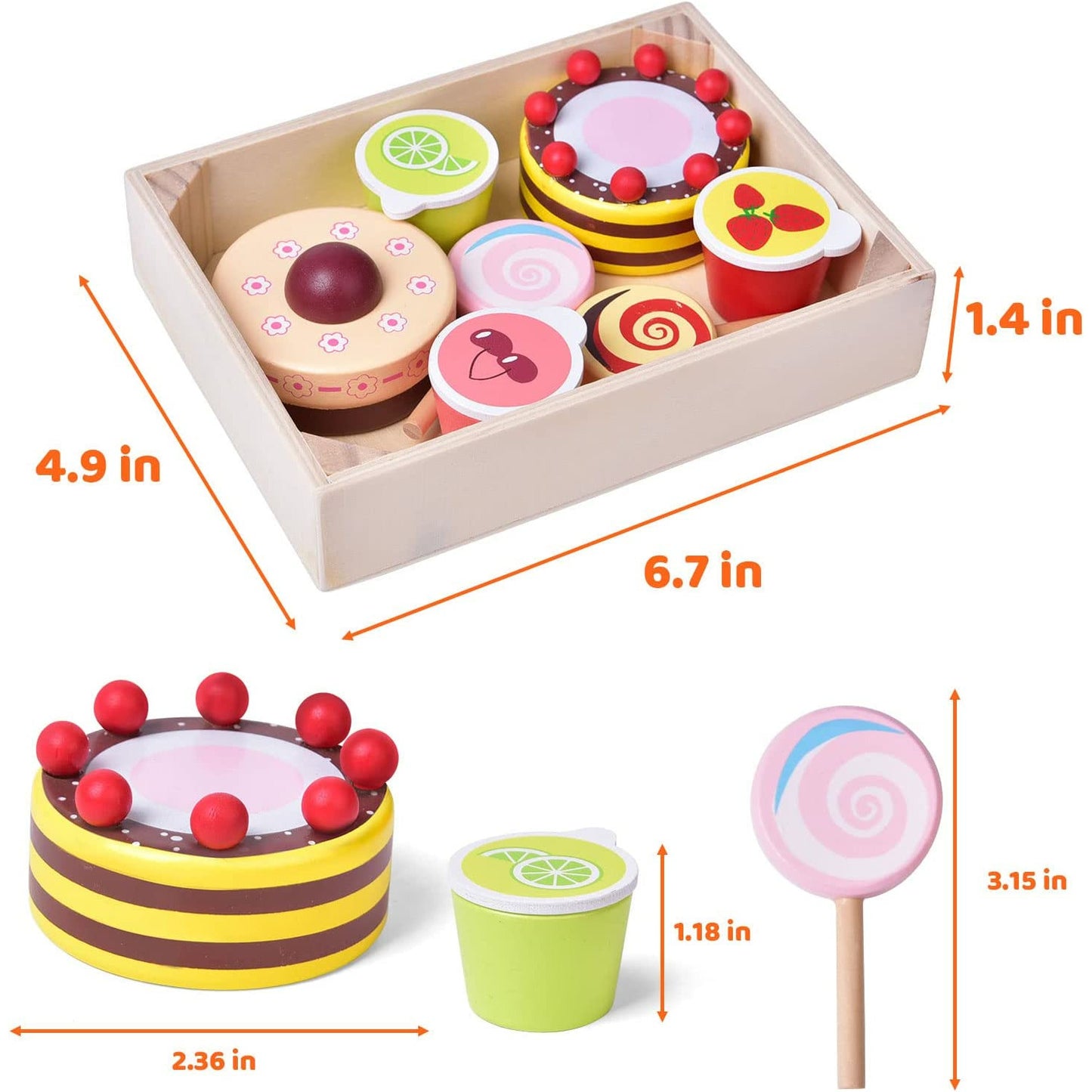 Caja Dulces y Pasteles