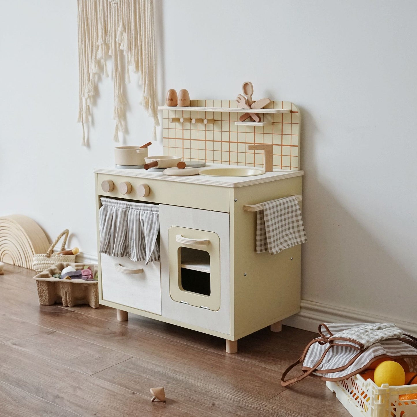 Cocina de madera Vintage
