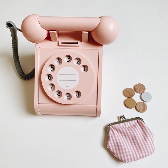 Teléfono Vintage - Pink