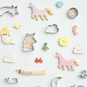 Cortador De Galletas - Sol, Luna Y Nube