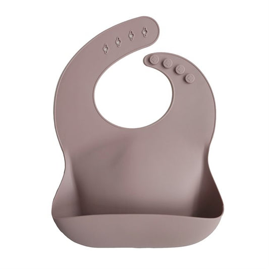 Babero Silicona - Warm Taupe