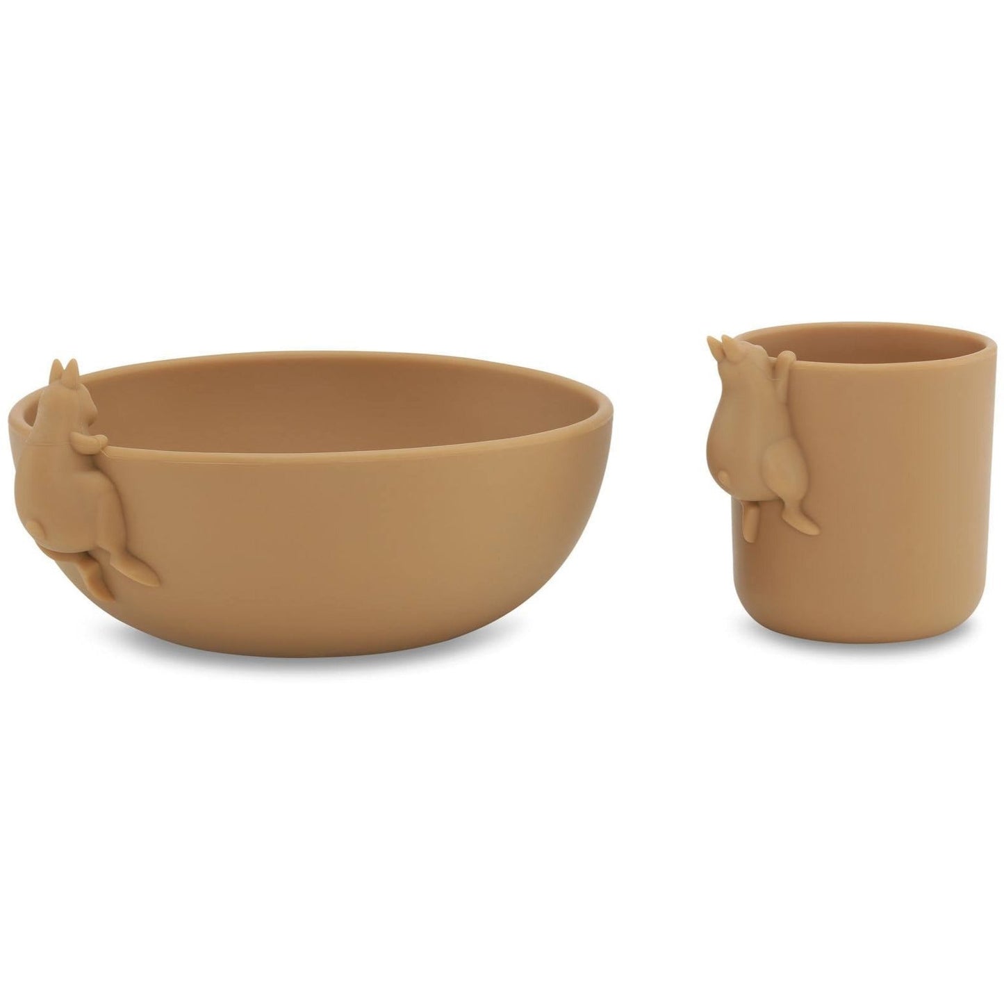 Set para comer Bunny Bowl & Cup - Almond