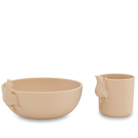 Set para comer Bunny Bowl & Cup - Blush