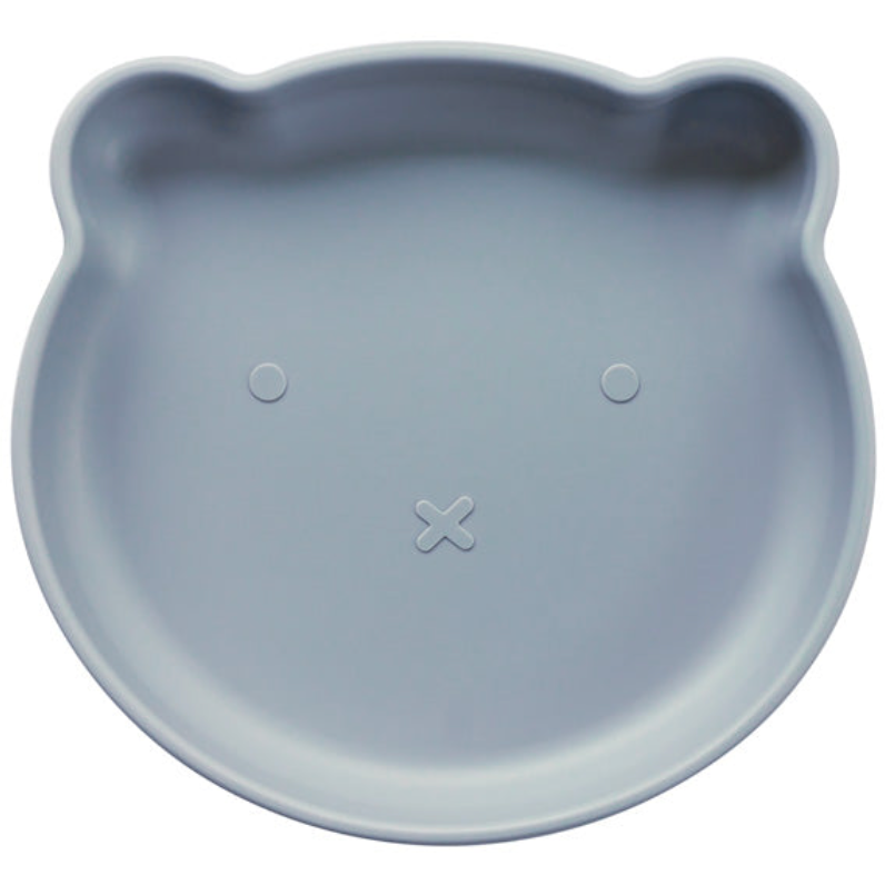 Plato Silicona Bear - Pebble