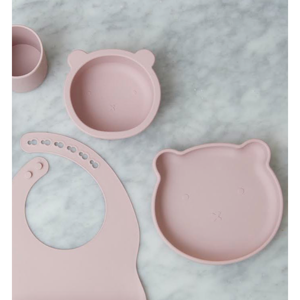 Plato Silicona Bear - Dusty Lilac