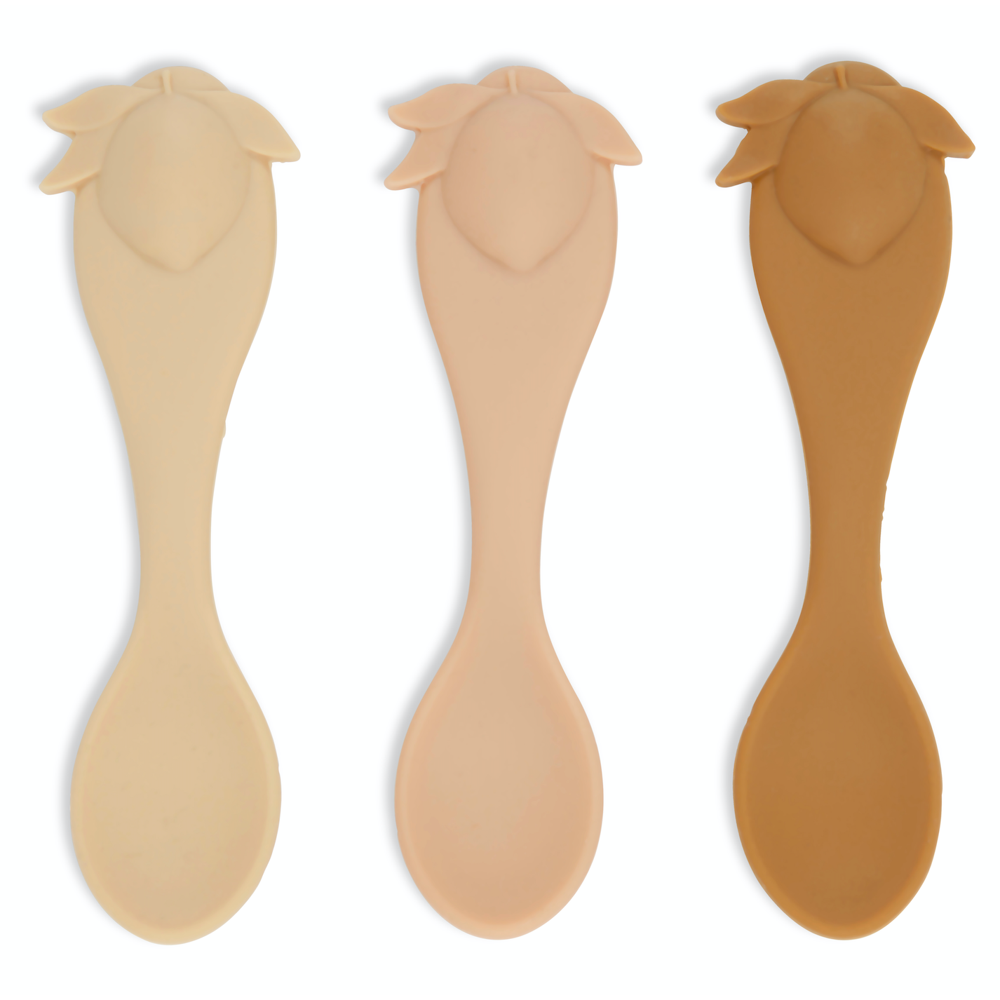Set 3 Cucharas Silicona Lemon - Rose Mix