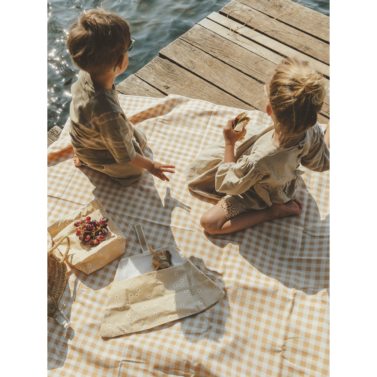 Sandwich Wrap Eco Sunshine - Daisies