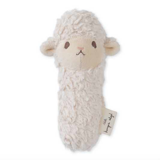 Sonajero Petit Hand Terry Animals - Sheep