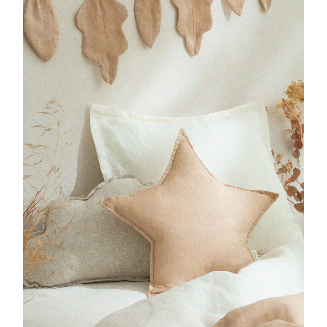 Funda de almohada Lin Français 40 x 45 cm - Off White