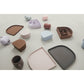 Set Plato y bowl Rainbow- Dusty Blue / Clay