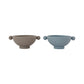 Set De 2 Bowls Tiny Inka - Dusty Blue / Clay
