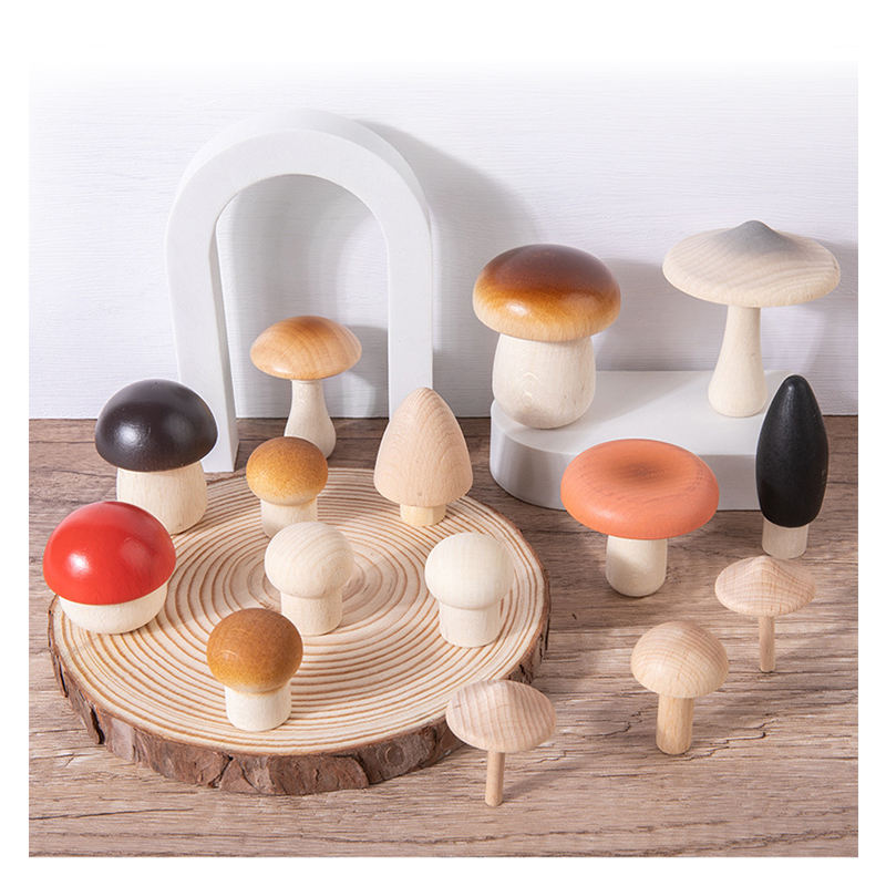 Set de honguitos en una caja