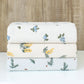 Swaddle / Manta Muselina 100% algodón orgánico - Yellow Flowers